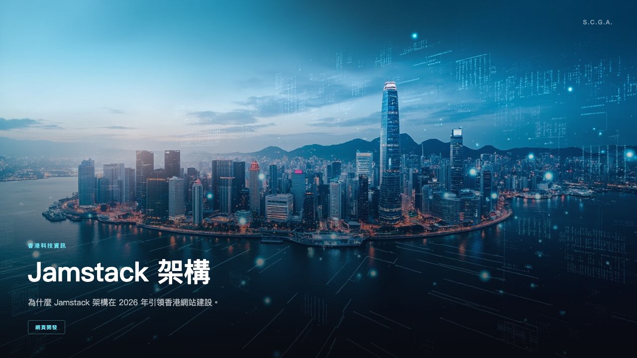 2026 年香港企業現代網頁架構策略
