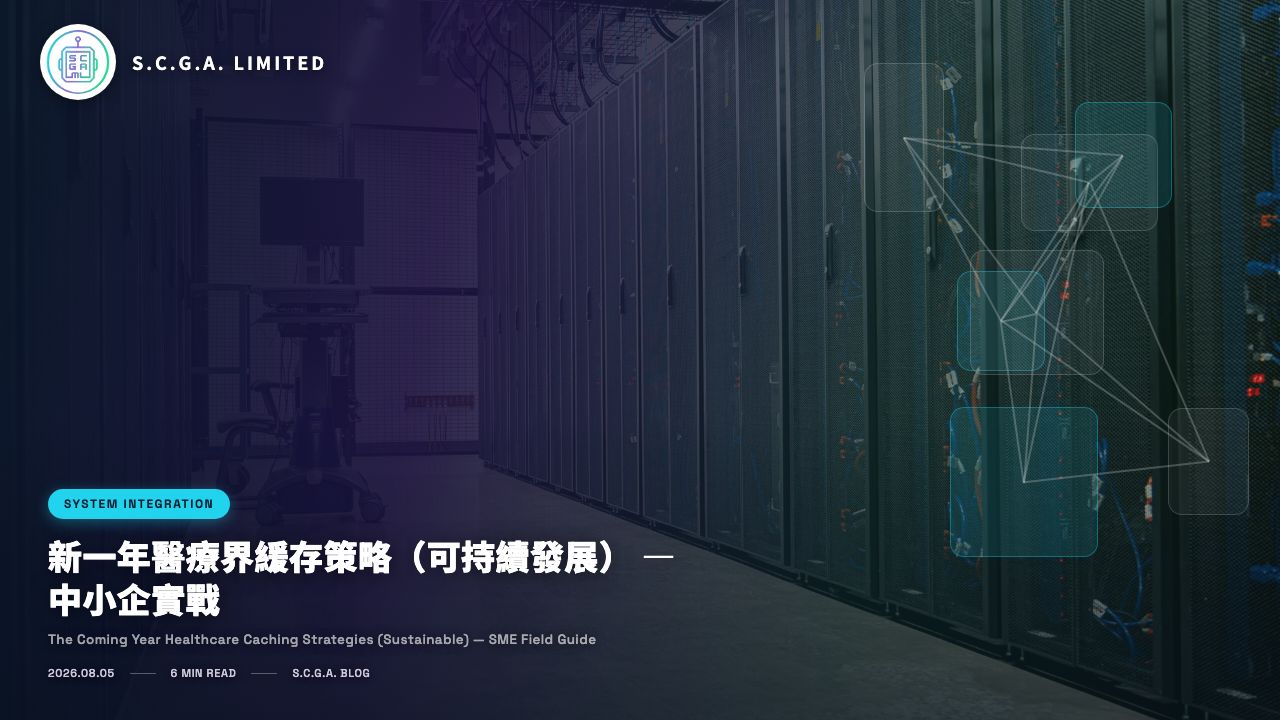 新一年醫療界緩存策略（可持續發展） — 中小企實戰