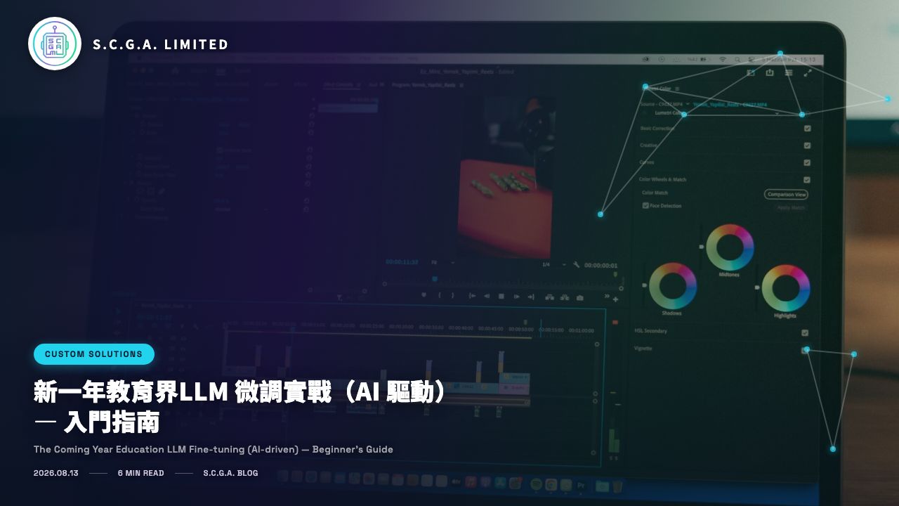 新一年教育界LLM 微調實戰（AI 驅動） — 入門指南