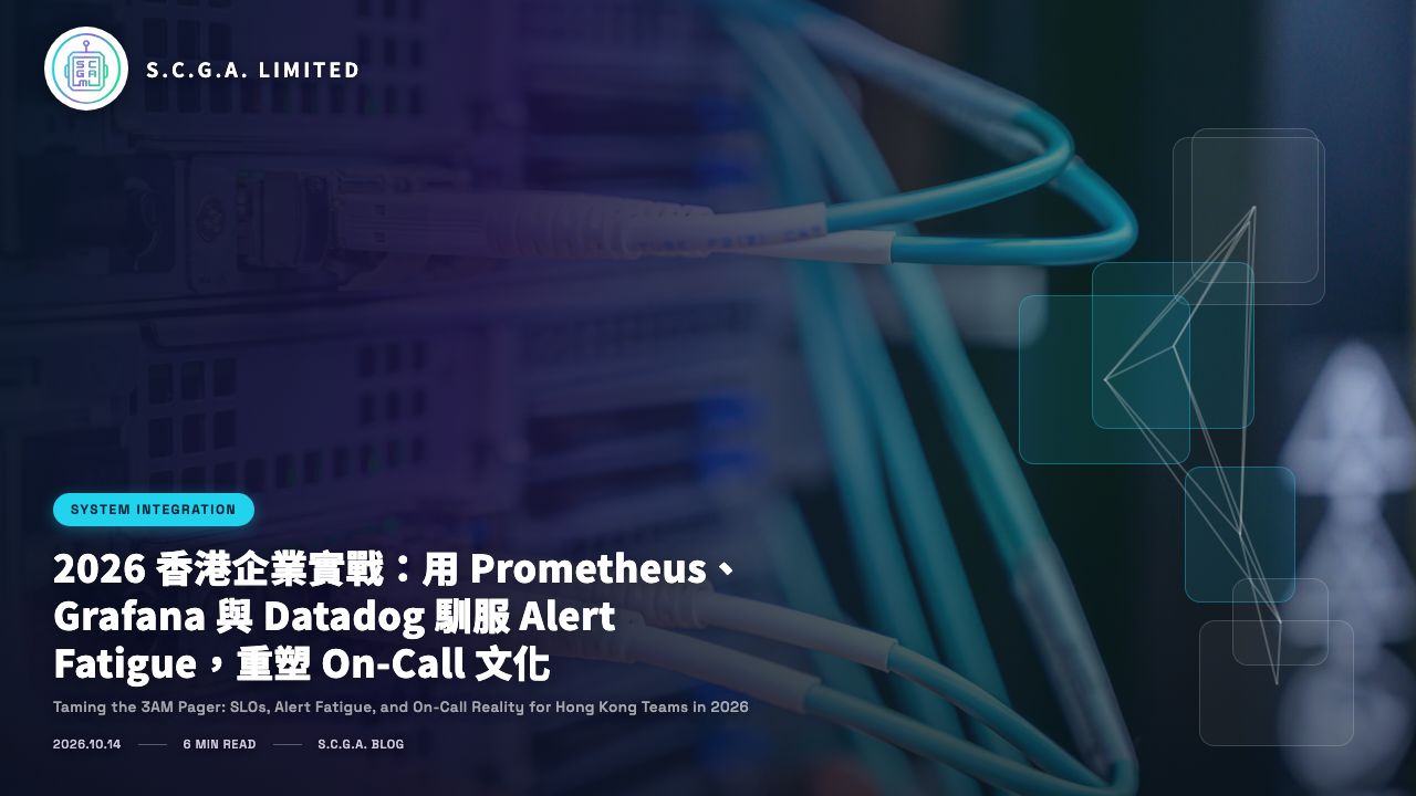 2026 香港企業實戰：用 Prometheus、Grafana 與 Datadog 馴服 Alert Fatigue，重塑 On-Call 文化